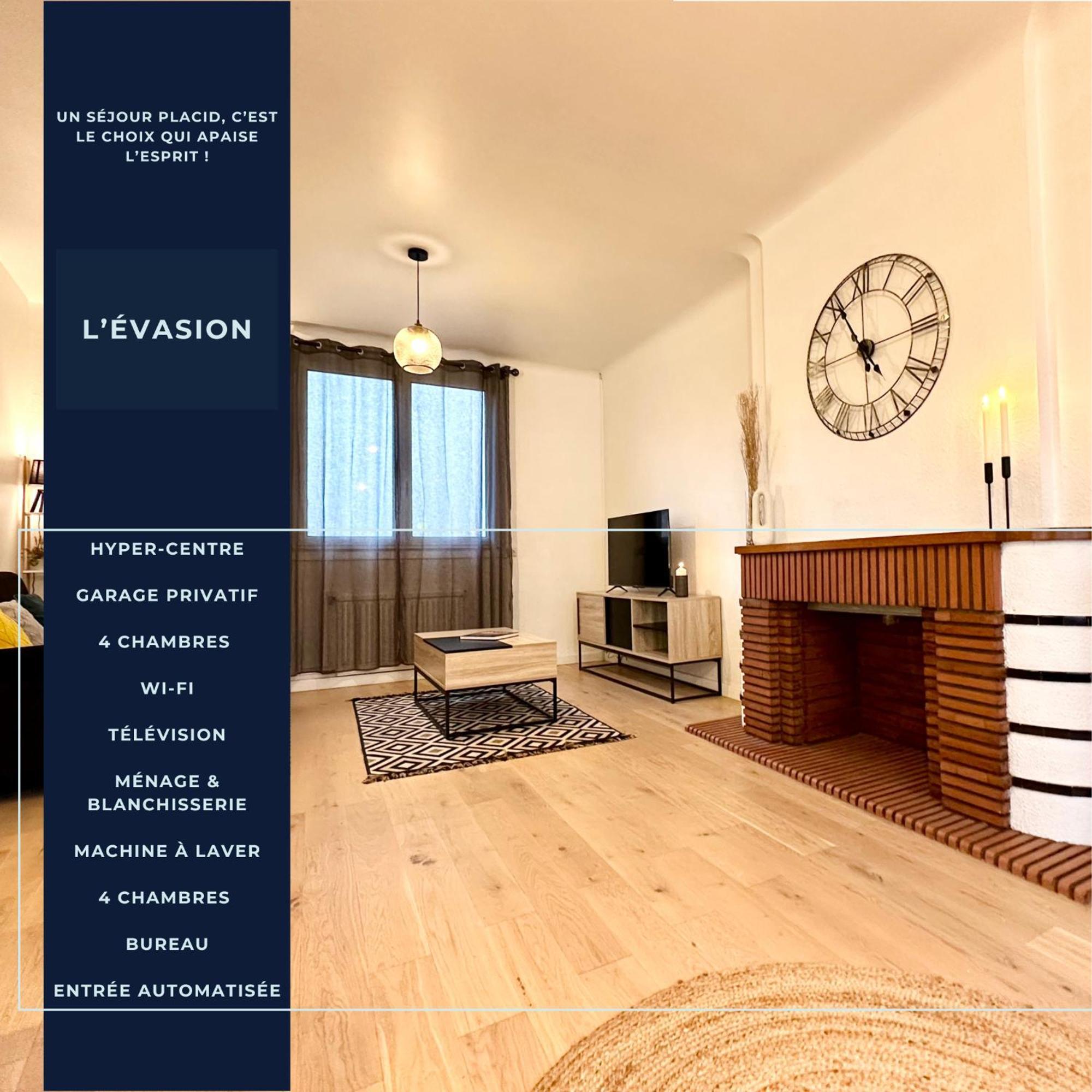 L'evasion - Centre-ville & Garage Prive Mont-de-Marsan